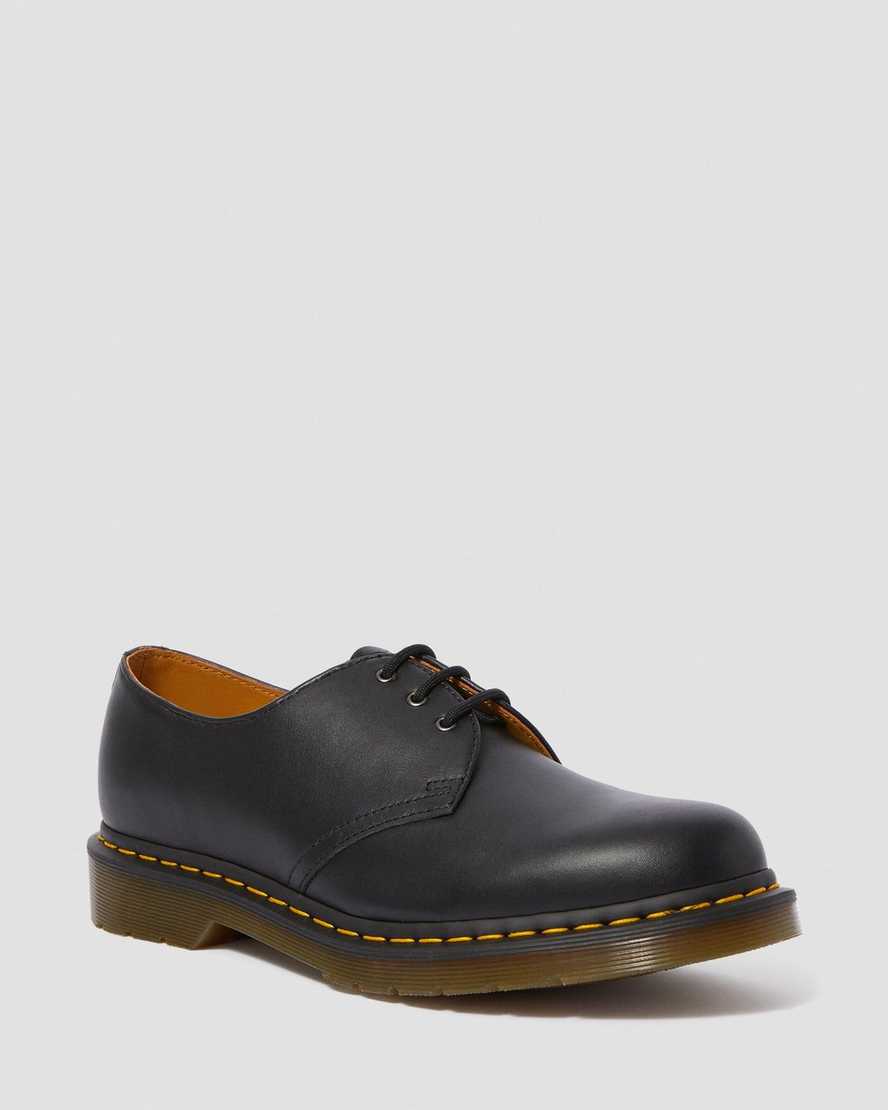 Dr Martens Oxford Shoes Women's 1461 Nappa Leather Black | Malaysia 87496-ALIS